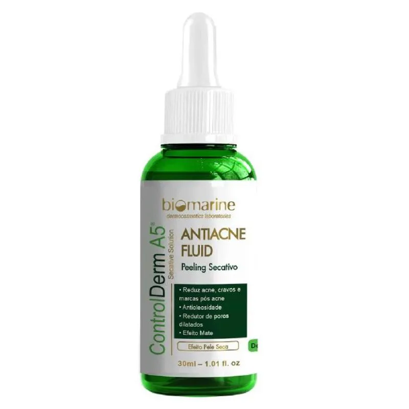 SéRUM FLUIDO ANTIACNE CONTROL DERM A5, BIOMARINE, 30ML