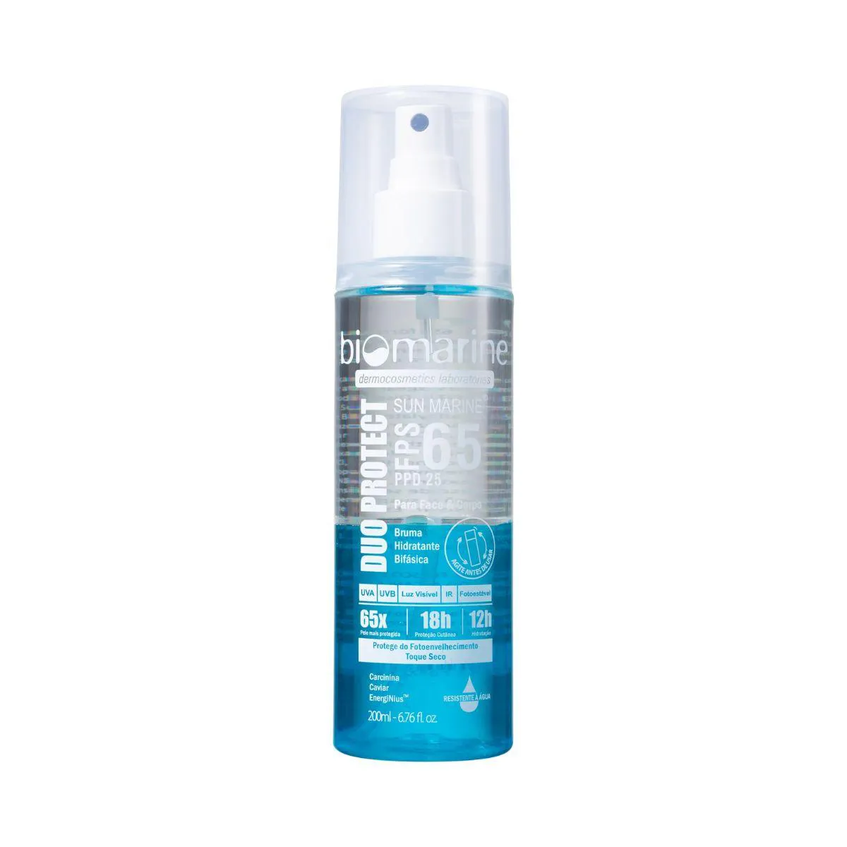 BIOMARINE FILTRO SOLAR SUN MARINE DUO PROTECT FPS 65 200ML