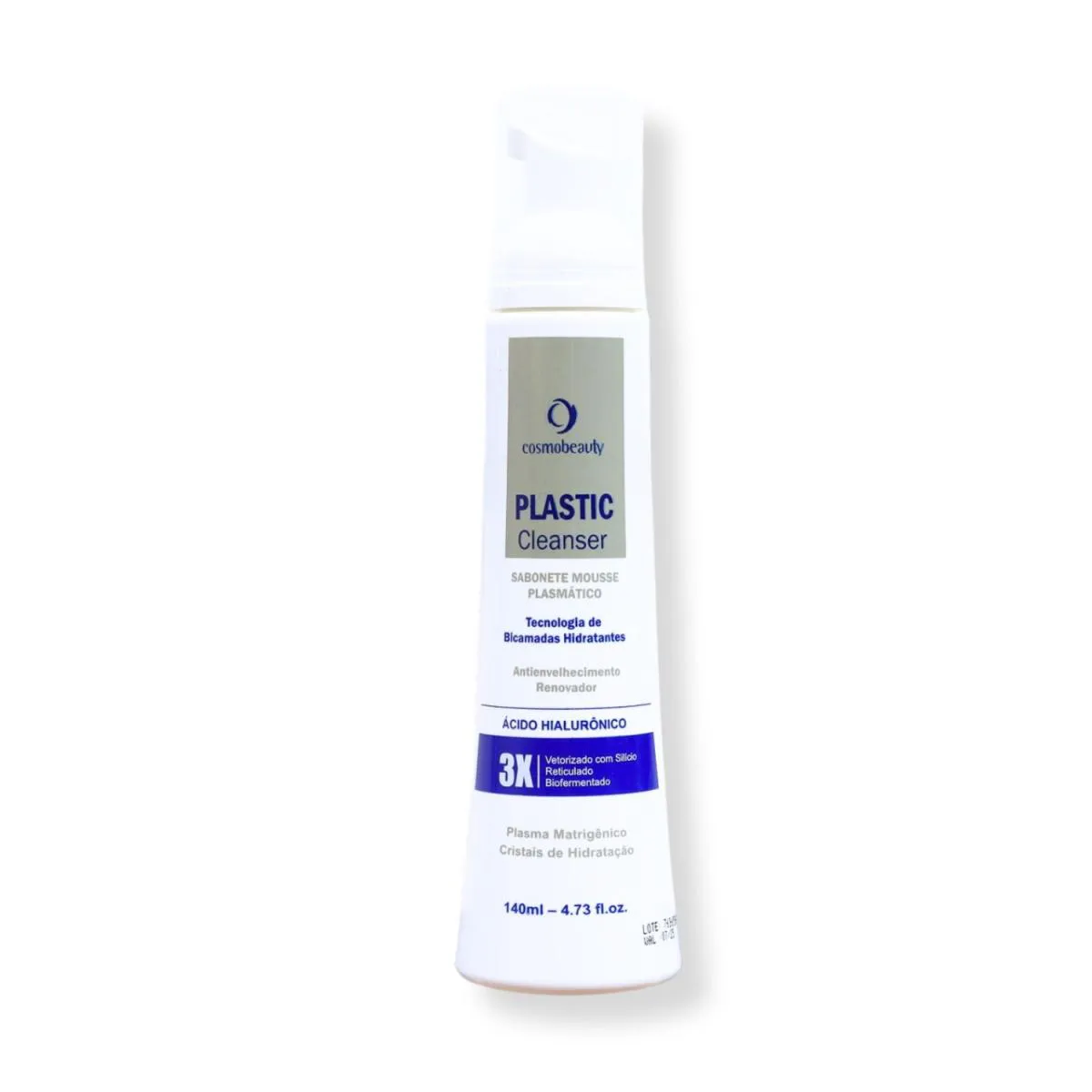 COSMOBEAUTY PLASTIC CLEANSER SABONETE FACIAL MOUSSE 140ML