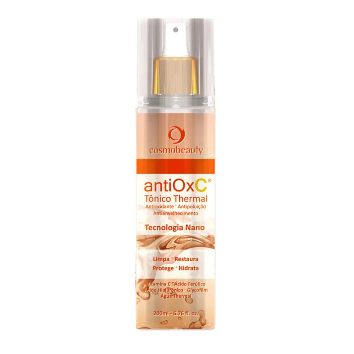 COSMOBEAUTY TONICO THERMAL FACIAL DE VITAMINA C ANTIOX 200ML