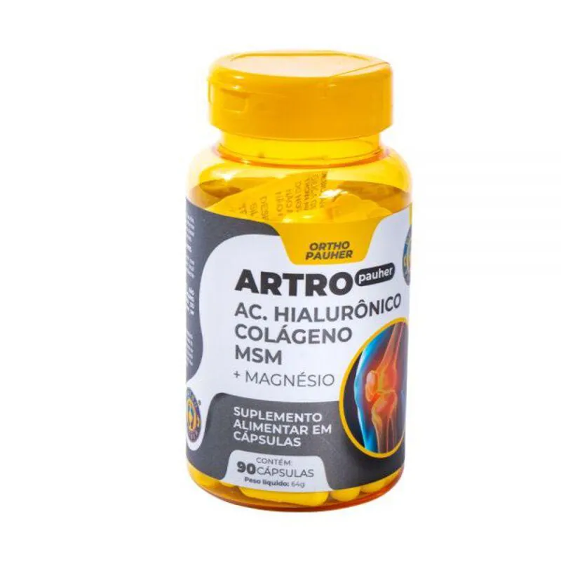 SUPLEMENTO ALIMENTAR ARTRO PAUHER - 90 CáPSULAS