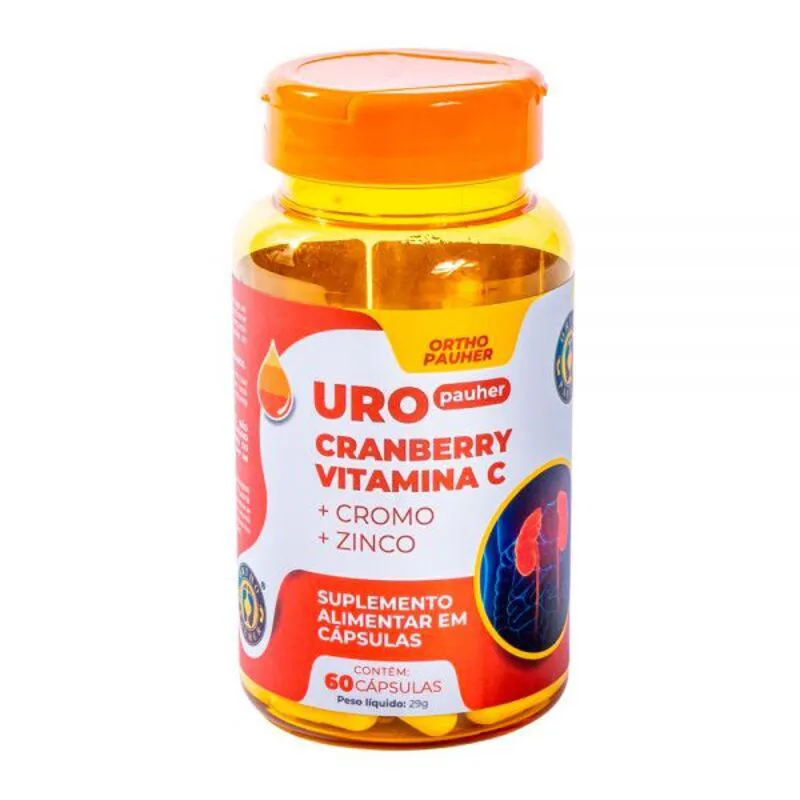 SUPLEMENTO ALIMENTAR URO PAUHER - 60 CáPSULAS