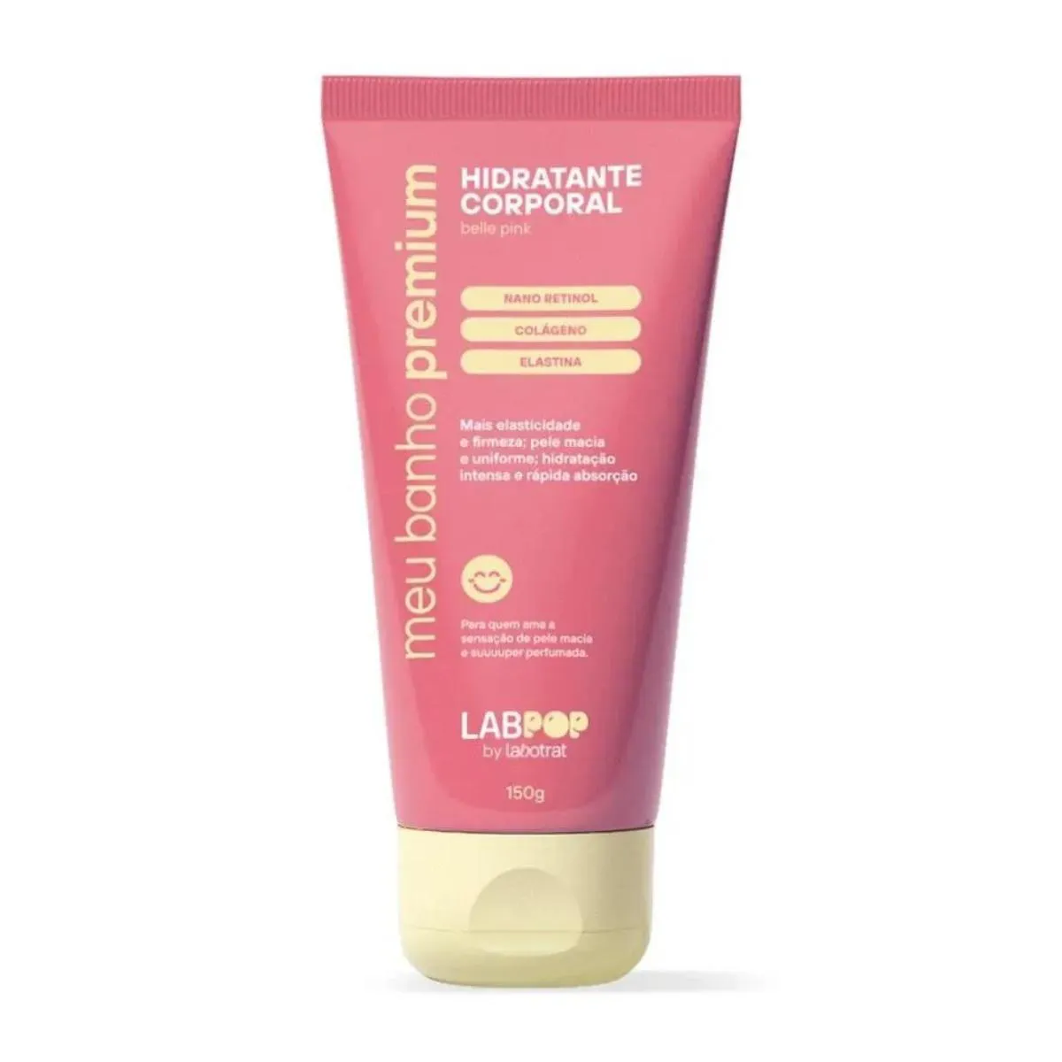 LABOTRAT MEU BANHO PREMIUM BELLE PINK HIDRATANTE CORPORAL 150G
