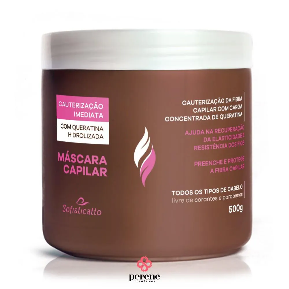 MáSCARA CAPILAR CAUTERIZAçãO IMEDIATA 500G