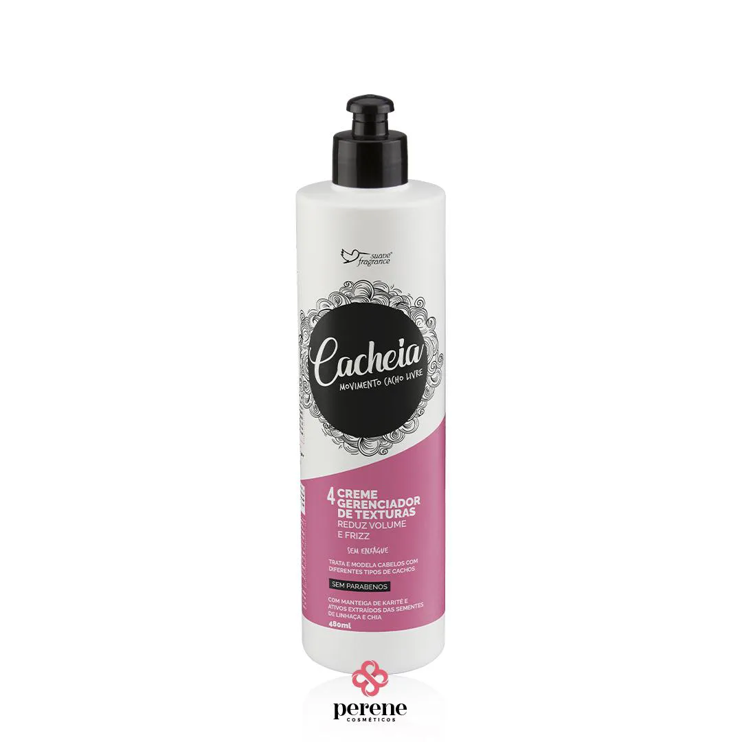 CREME GERENCIADOR DE TEXTURAS CACHEIA 480ML