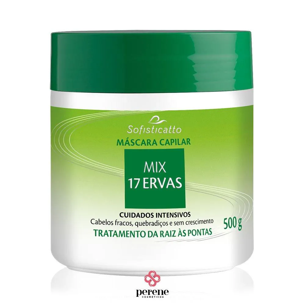 MáSCARA CAPILAR MIX 17 ERVAS 500G