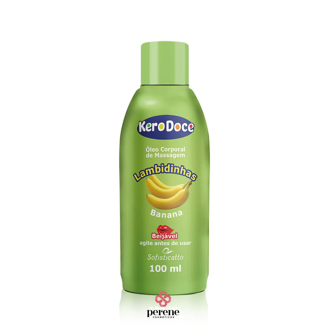 ÓLEO DE MASSAGEM LAMBIDINHAS KERO DOCE 100ML