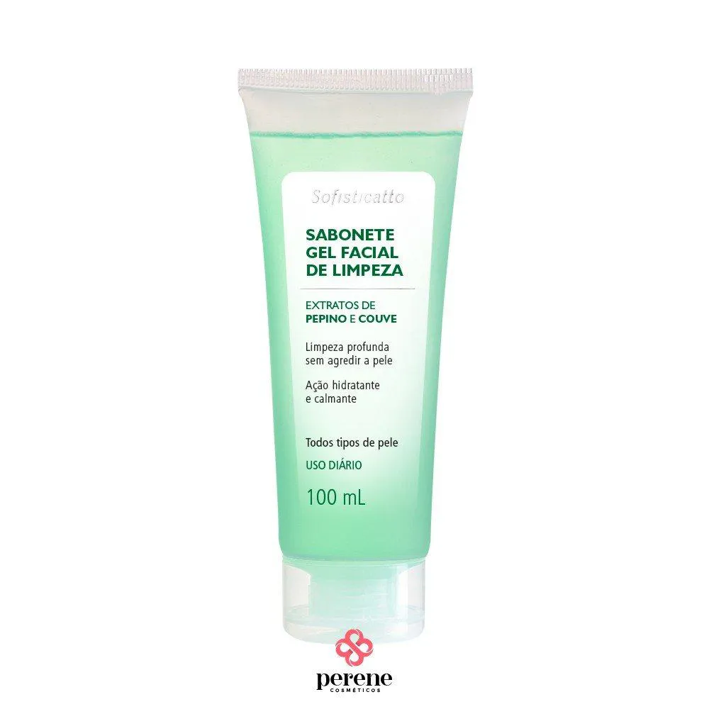 SABONETE GEL FACIAL DE LIMPEZA 100ML