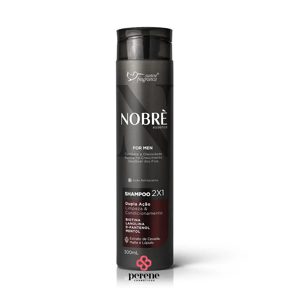 SHAMPOO 2X1 NOBRE FOR MEN 300ML