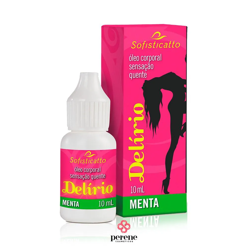 ÓLEO CORPORAL DELíRIO MENTA 10ML