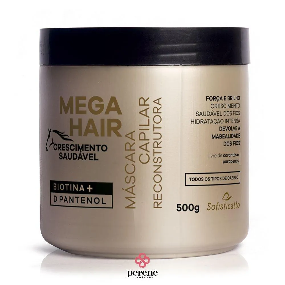 MáSCARA CAPILAR MEGA HAIR 500G