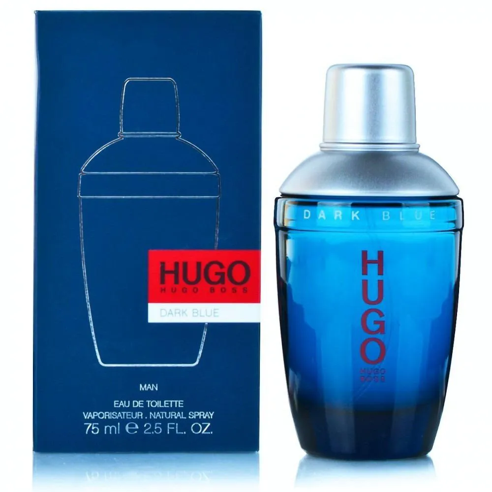 PERFUME HUGO DARK BLUE MASCULINO EAU DE TOILETTE 75ML - HUGO BOSS
