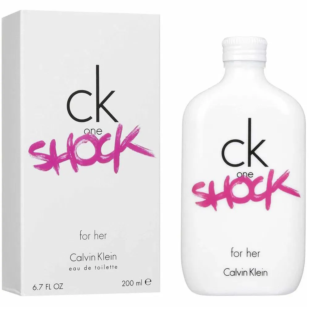 PERFUME CK ONE SHOCK FEMININO EAU DE TOILETTE CALVIN KLEIN 200ML