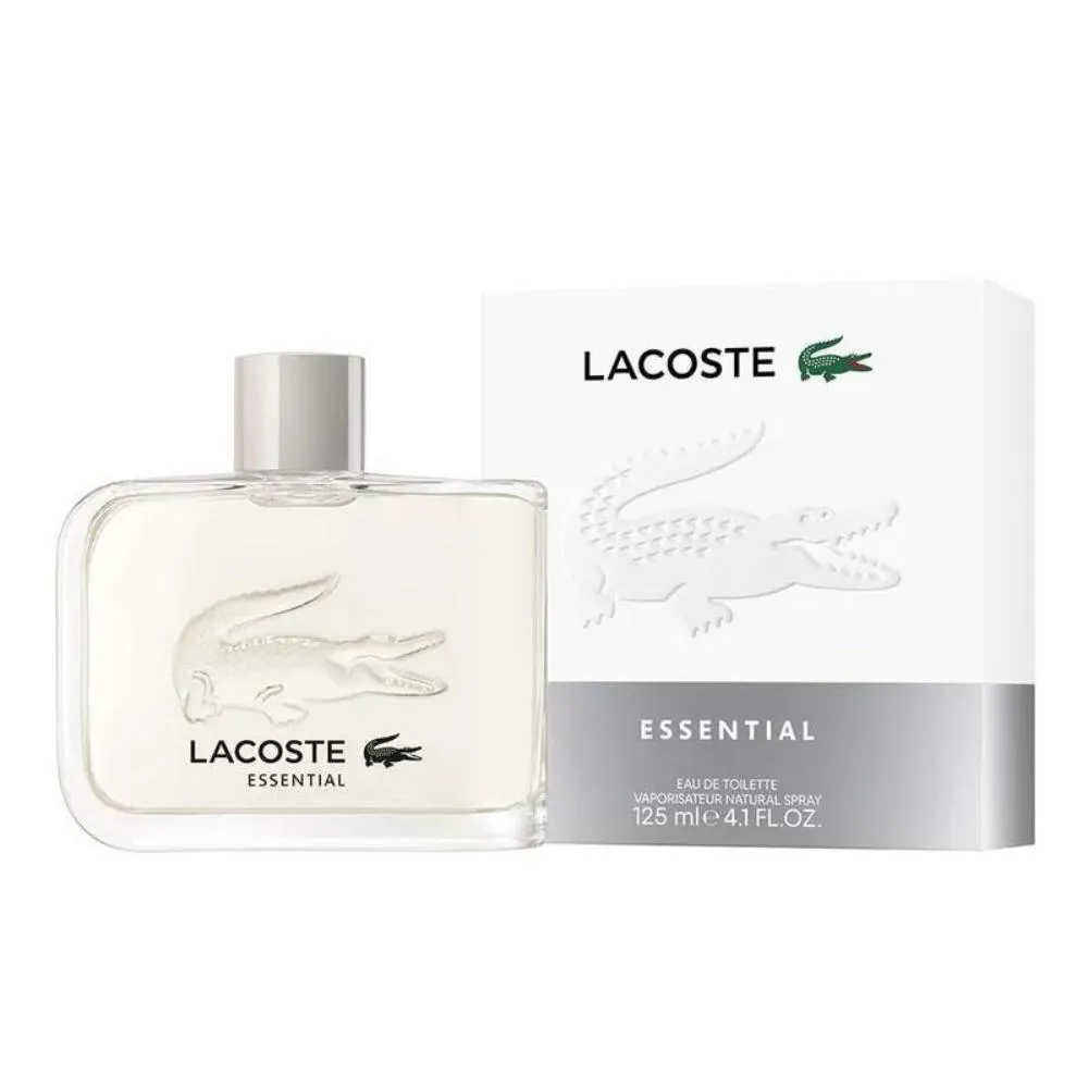 PERFUME LACOSTE ESSENTIAL MASCULINO EAU DE TOILETTE 125ML