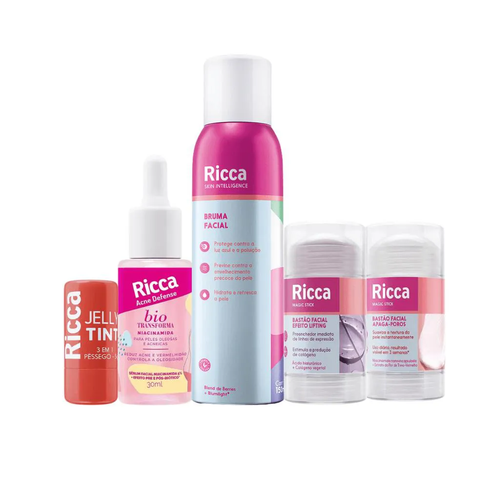 KIT PELE DE PêSSEGO RICCA