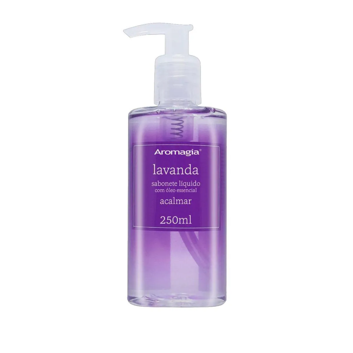 SABONETE LíQUIDO LAVANDA AROMAGIA 250ML