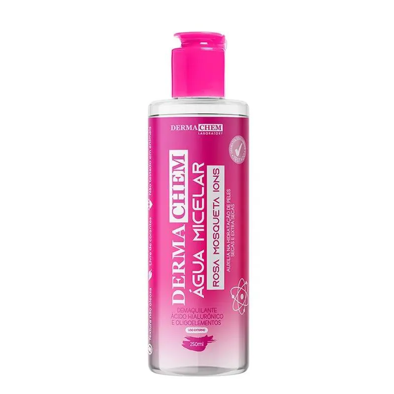 ÁGUA MICELAR DERMACHEN ROSA MOSQUETA 250ML