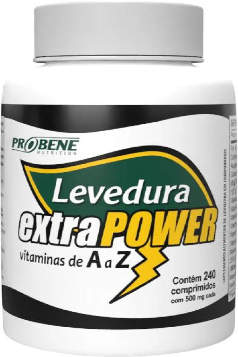 LEVEDURA EXTRAPOWER VITAMINAS DE  A A Z PROBENE - 240 COMPRIMIDOS