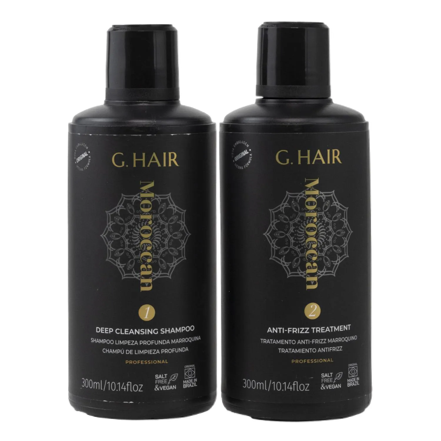 G.HAIR ESCOVA PROGRESSIVA MARROQUINA (2 X 300ML)