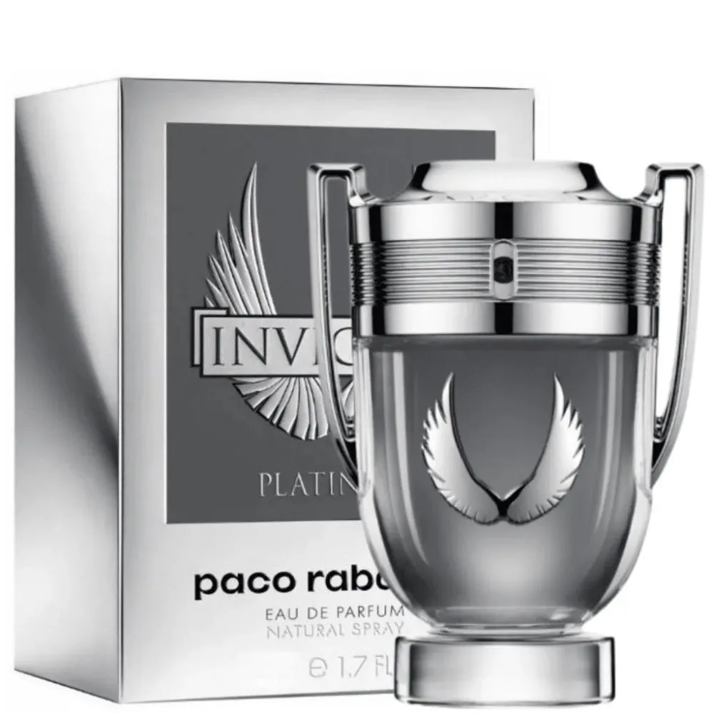 INVICTUS PLATINUM PACO RABANNE PERFUME MASCULINO EAU DE PARFUM 50 ML