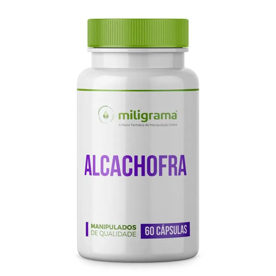 ALCACHOFRA 500MG 60 CáPSULAS