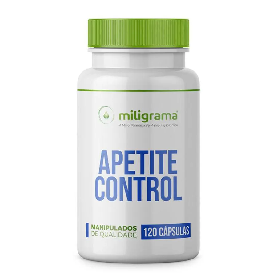 APETITE CONTROL - FASEOLAMINA + PICOLINATO DE CROMO + VANáDIO 120 CáPSULAS