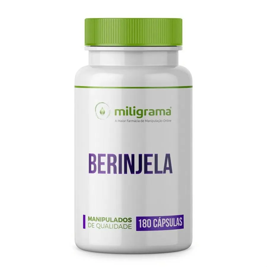 BERINJELA 370MG 180 CáPSULAS