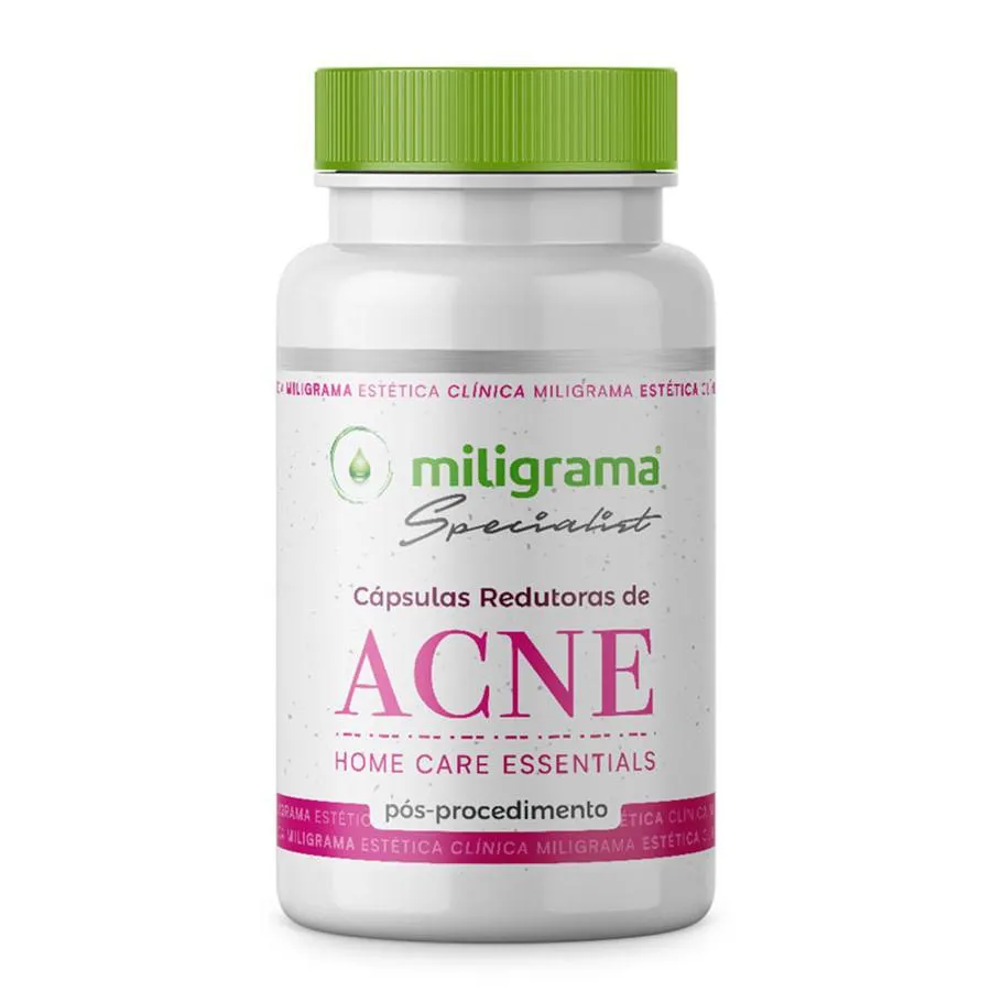 CáPSULAS REDUTORAS DA ACNE 30 DOSES
