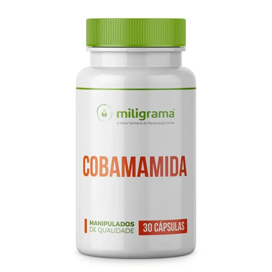 COBAMAMIDA 5MG 30 CáPSULAS