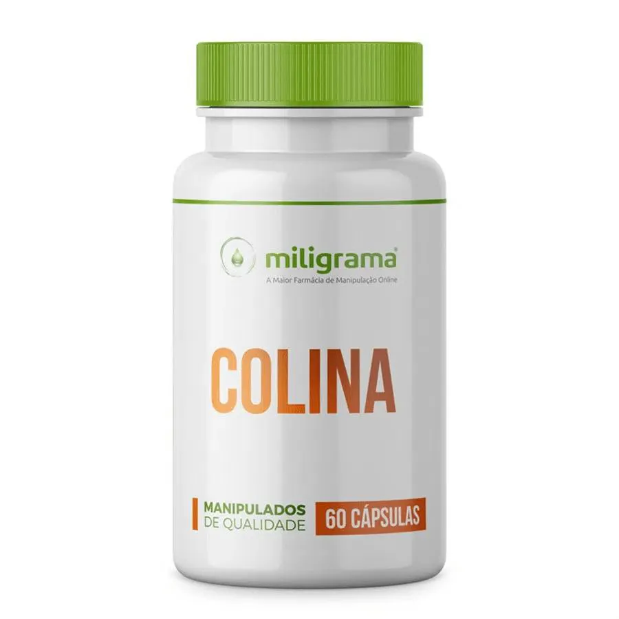COLINA 250MG 60 CáPSULAS