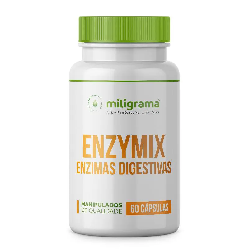 ENZYMIX: ENZIMAS DIGESTIVAS 60 CáPSULAS