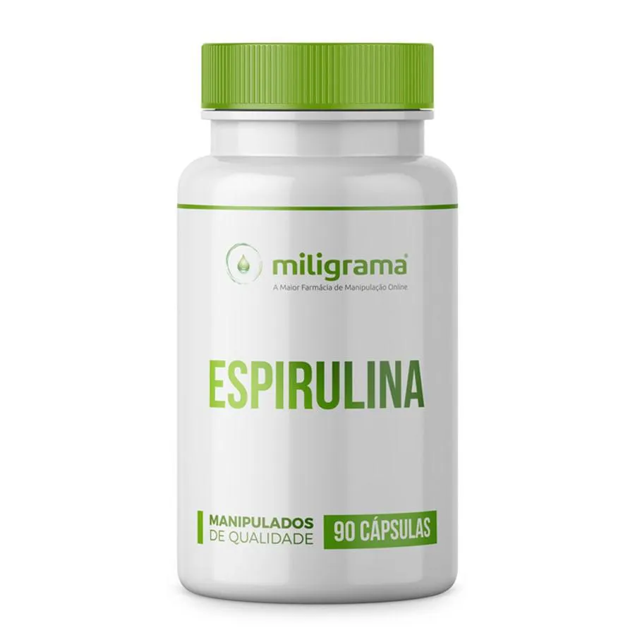 ESPIRULINA 500MG 90 CáPSULAS