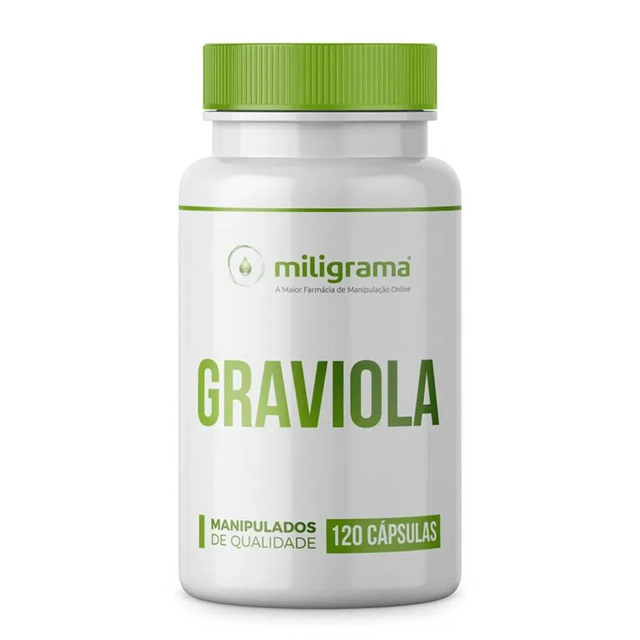 GRAVIOLA 500MG 120 CáPSULAS