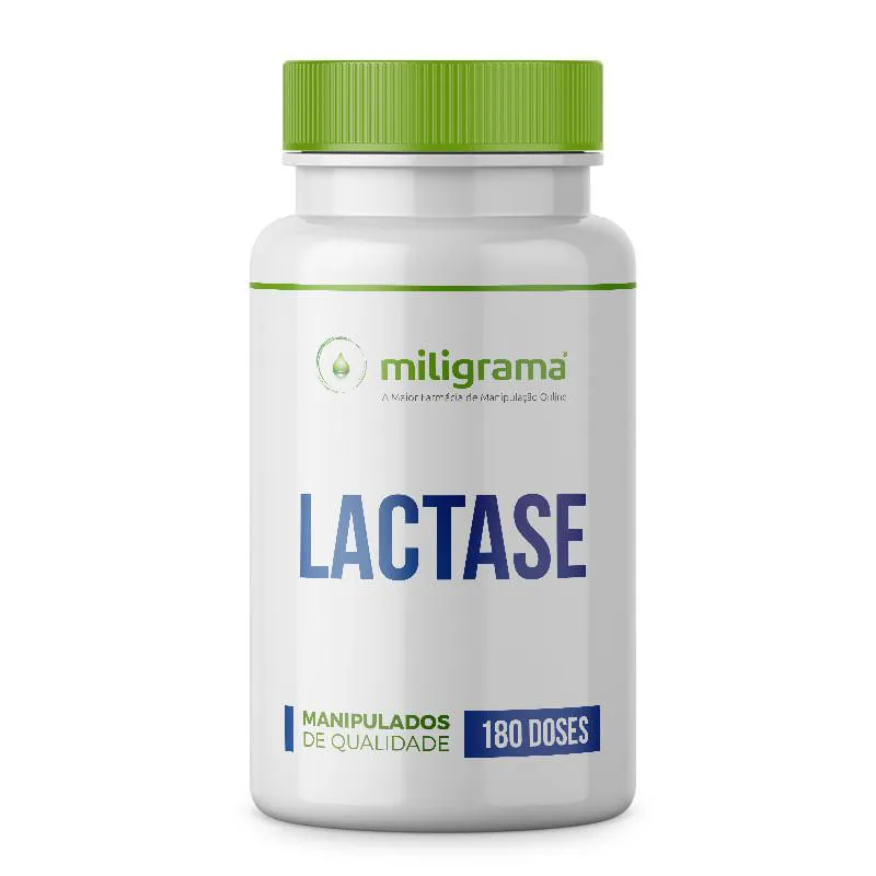 LACTASE 500MG 180 CáPSULAS