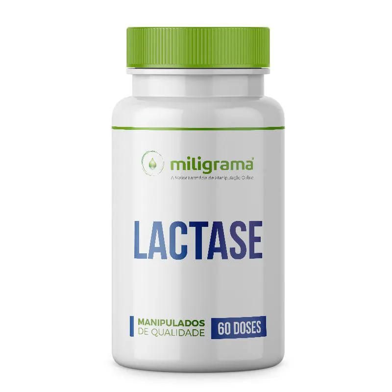 LACTASE 500MG 60 CáPSULAS