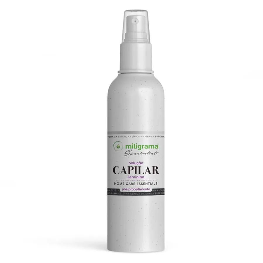 SOLUçãO CAPILAR FEMININA 120ML