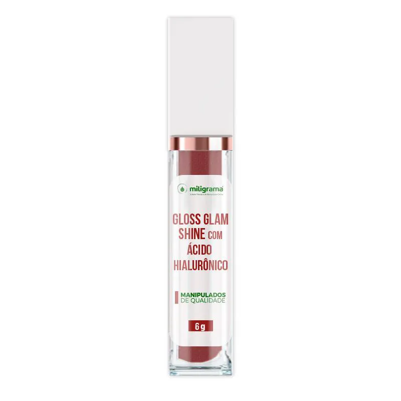 GLOSS GLAM SHINE COM ÁCIDO HIALURôNICO 6G