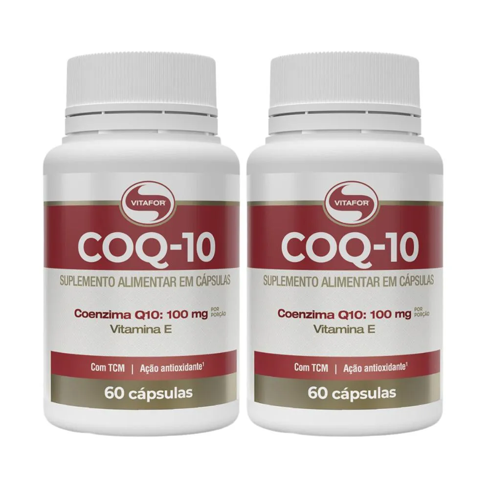 KIT 2X COENZIMA Q10 100MG 60 CAPS. VITAFOR