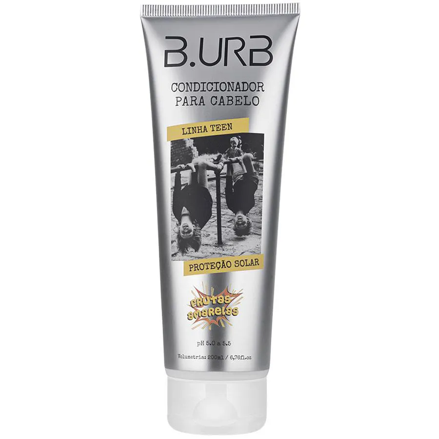 CONDICIONADOR TEEN PROTEçãO SOLAR FRUTAS AMARELAS 200ML BARBA URBANA B.URB