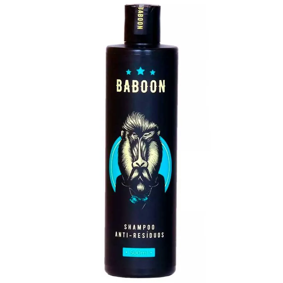 SHAMPOO ANTI-RESíDUOS 500ML RETIRA TODAS AS IMPUREZAS BABOON