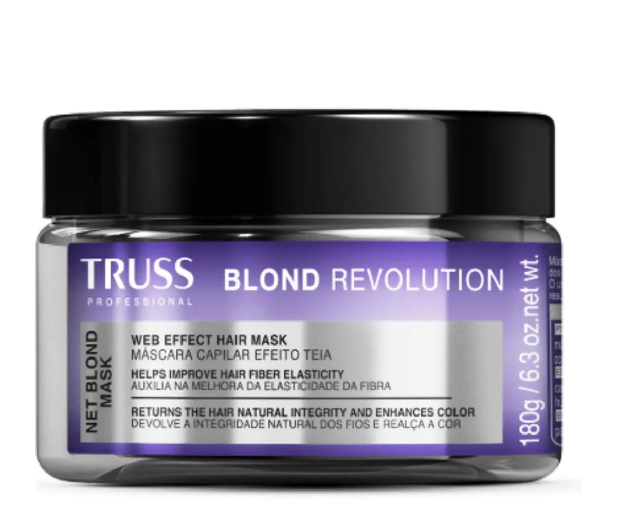 TRUSS BLOND REVOLUTION MáSCARA CAPILAR EFEITO TEIA -180G