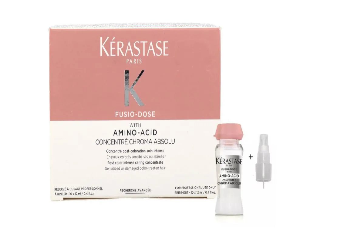 KéRASTASE CHROMA ABSOLU AMPOLAS AMINO ACID CONCENTRé-10X12ML