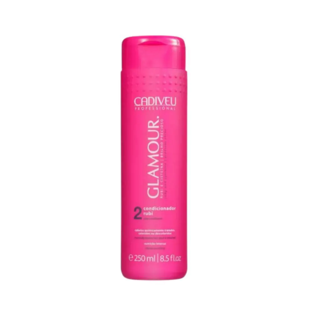 CADIVEU CONDICIONADOR GLAMOUR RUBI 250ML