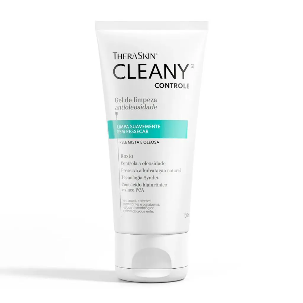 GEL DE LIMPEZA ANTIOLEOSIDADE CLEANY CONTROLE 150ML - THERASKIN