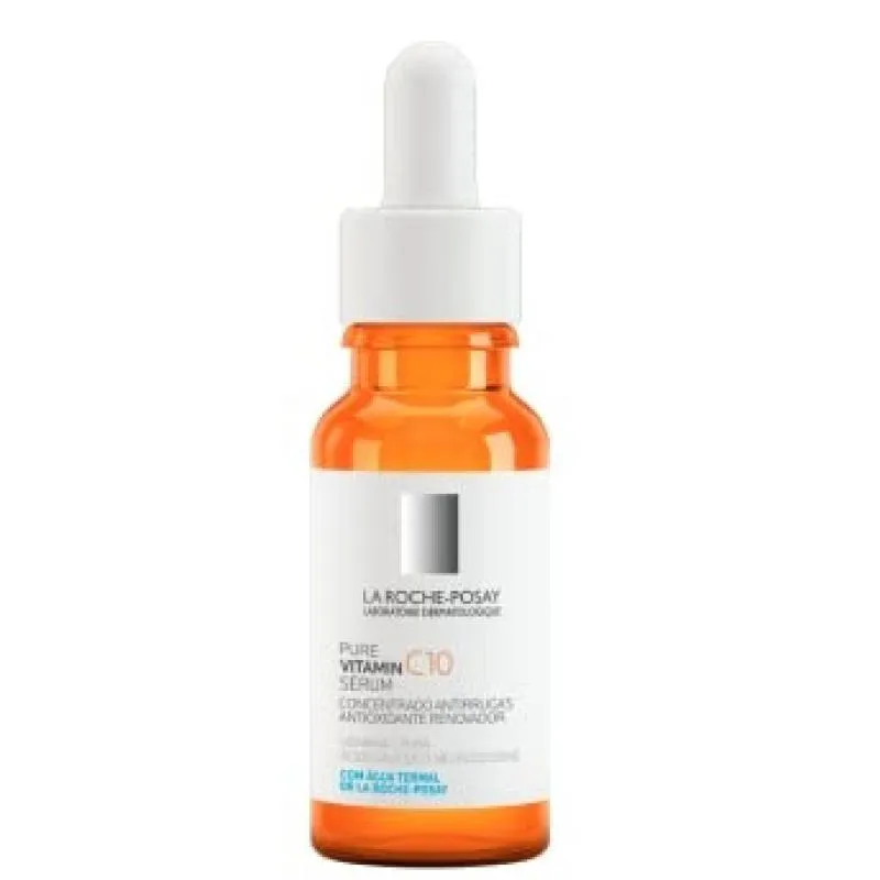 SéRUM CONCENTRADO ANTIRRUGAS FACIAL PURE VITAMINA C10 15ML - LA ROCHE POSAY
