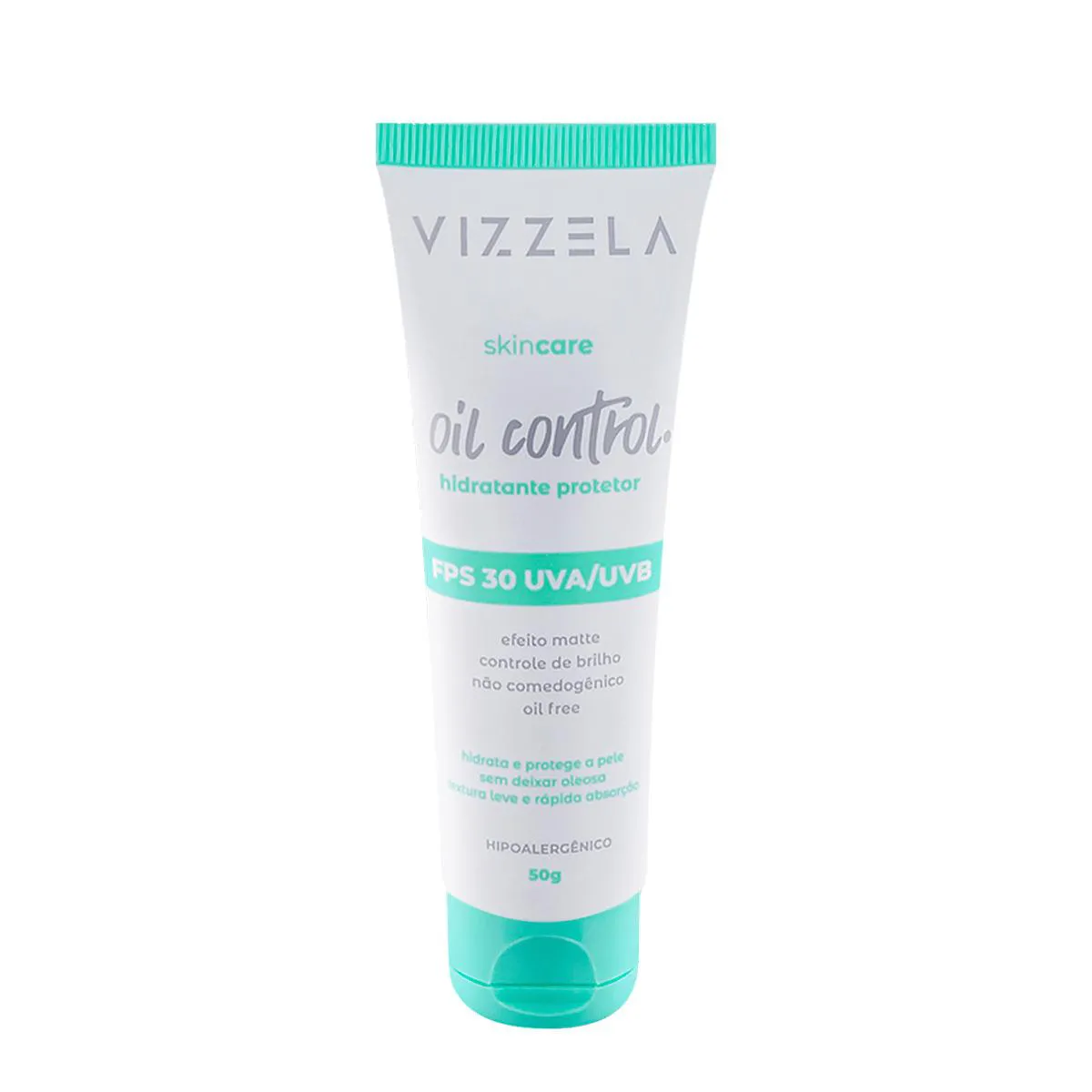 VIZZELA OIL CONTROL FPS30 - CREME HIDRATANTE FACIAL 50G