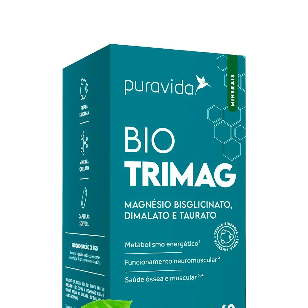 BIO TRIMAG (60 CáPSULAS) PURAVIDA