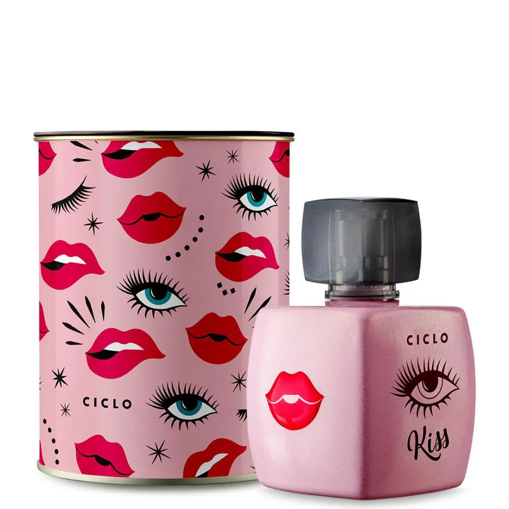 CICLO LATA KISS DEO COLôNIA 100  ML