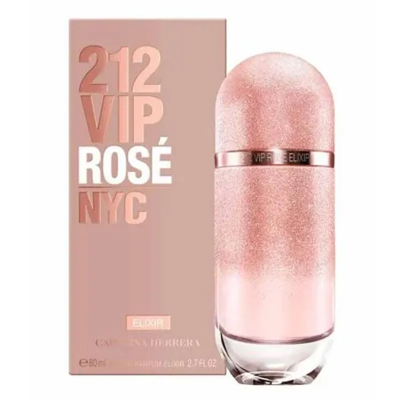 PERFUME 212 VIP ROSÉ ELIXIR FEMININO EAU DE PARFUM 80 ML