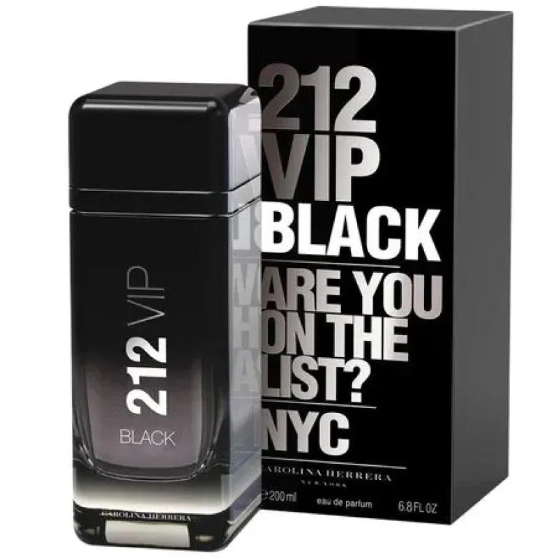 PERFUME  212 VIP BLACK MASCULINO EAU DE PARFUM 200 ML
